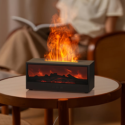 Air Humidifier with Fireplace Effect
