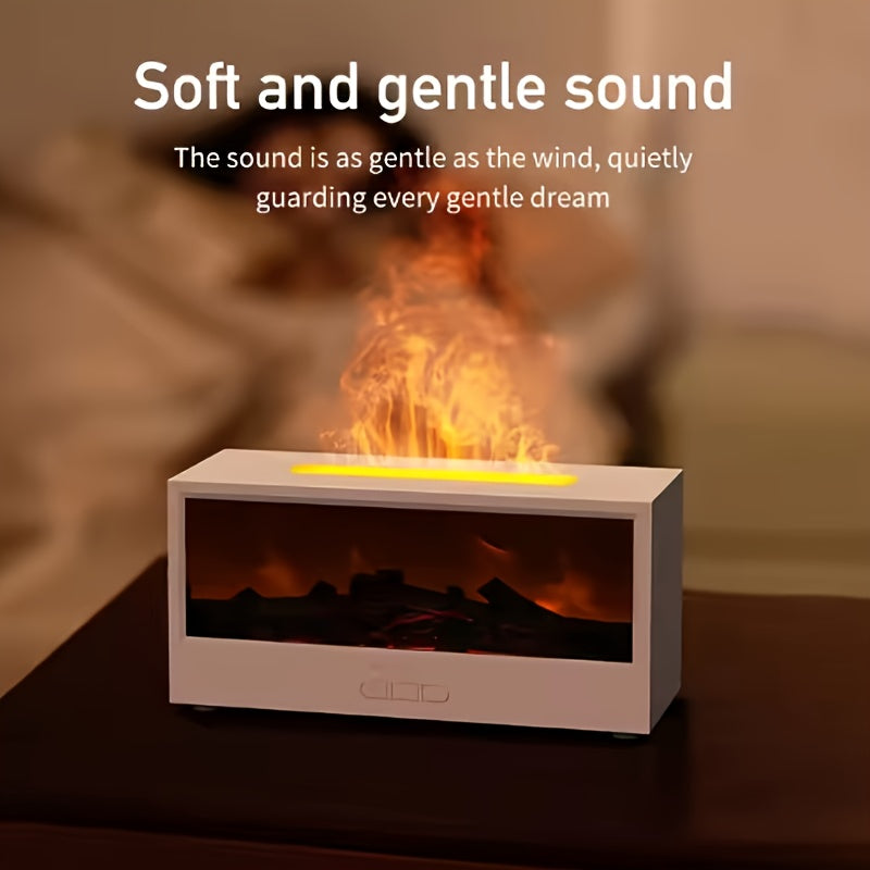 Air Humidifier with Fireplace Effect